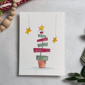 Christmas Tree Sign | Take & Paint