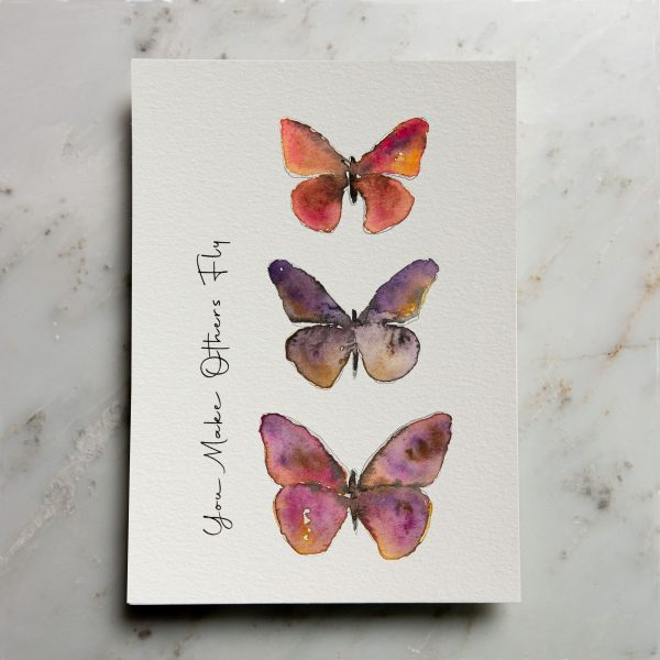 Three Butterflies “Fly” | Take & Paint | Tamery Stafford display picture 2