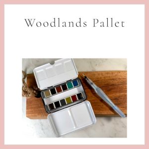 Watercolor Pallet | Woodlands