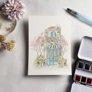 Cafe & Bookstore | Take & Paint