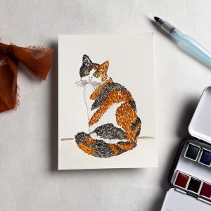Calico Cat | Take & Paint