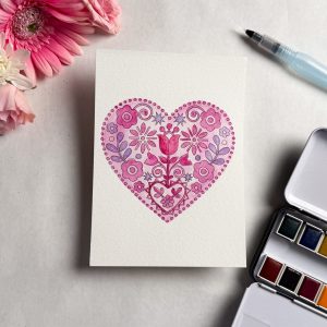 Folk Heart | Take & Paint