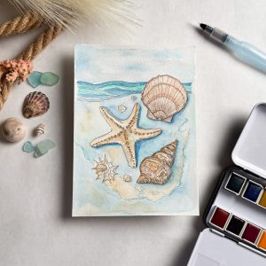Oceanside Shells | Take & Paint