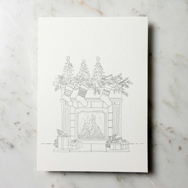 Home for the Holidays | Take & Paint Book | Tamery Stafford