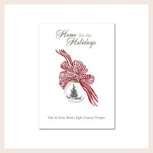 Home for the Holidays | Take & Paint Book