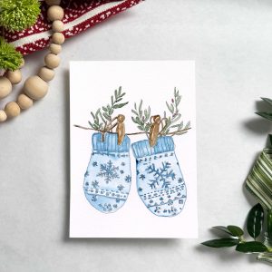 Winter Mittens  | Take & Paint